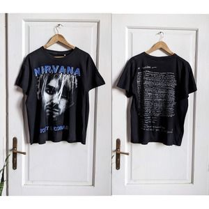 Nirvana T-Shirt Kurt Cobain 90s Note